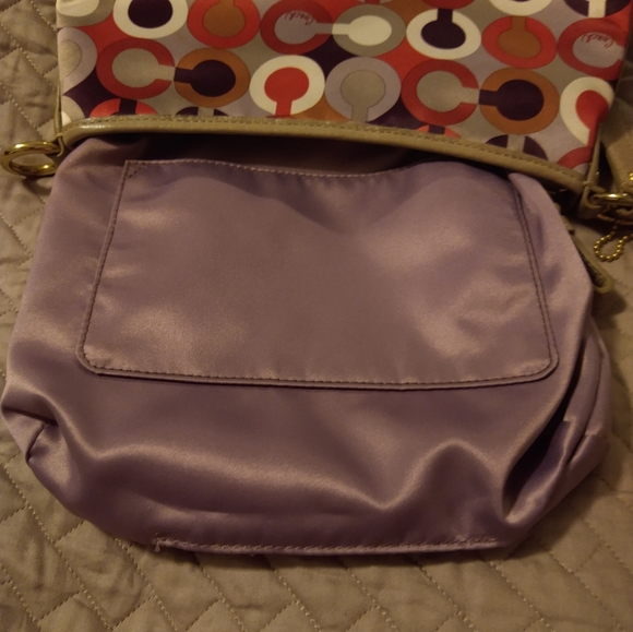 Vintage Coach Multi-color Purse and Wristlet - Picture 3 of 12